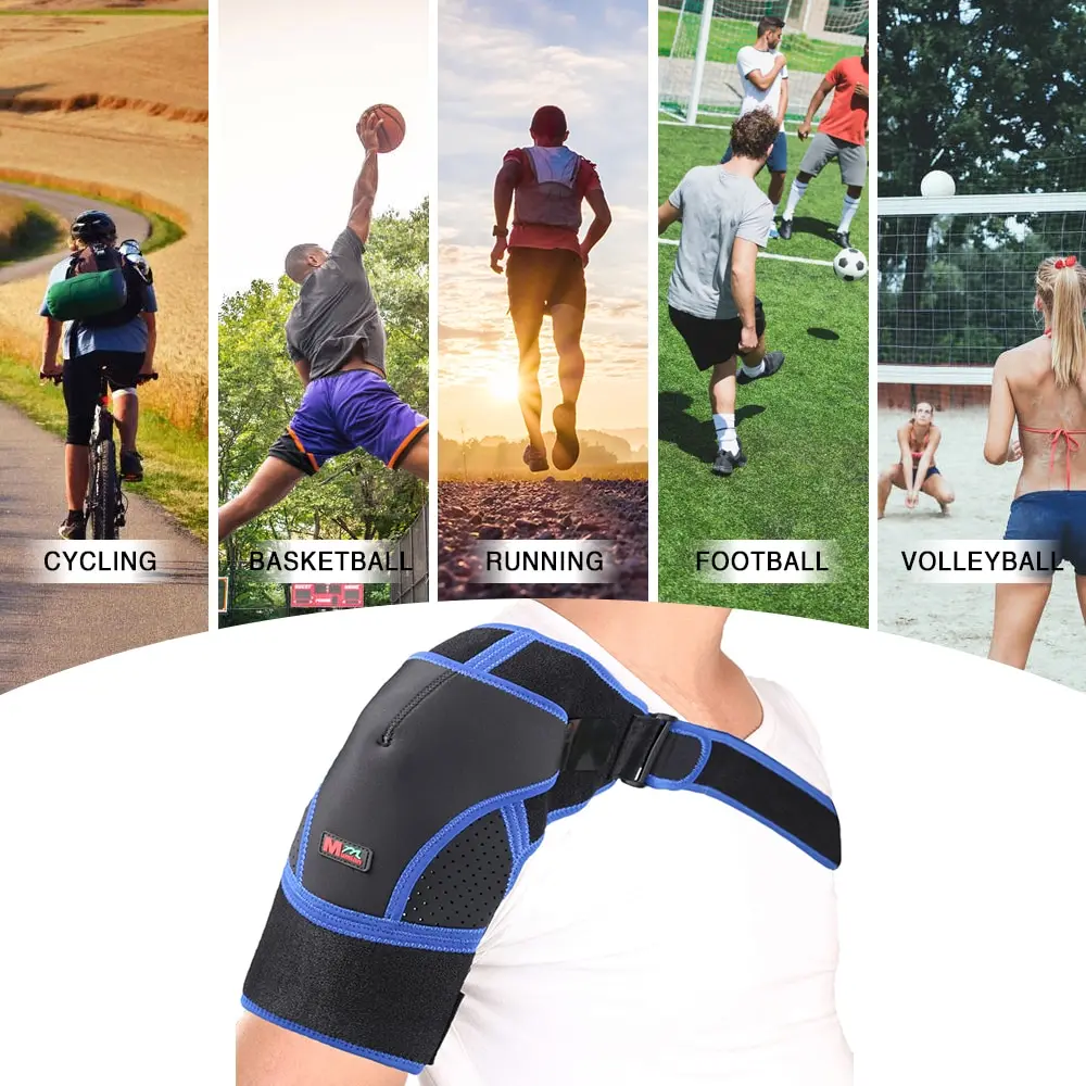 

Shoulder Support Men/Women Shoulder Brace Compression Support Brace Arm Protector Strap for Gym Working Out Physical Training