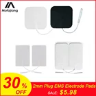 1020 штук в партии EMS электродными пластинами 2 мм разъем нерва мышцы стимулятор гель десятки электродов цифровой акупунктурный физиотерапии ДЕСЯТКИ Колодки