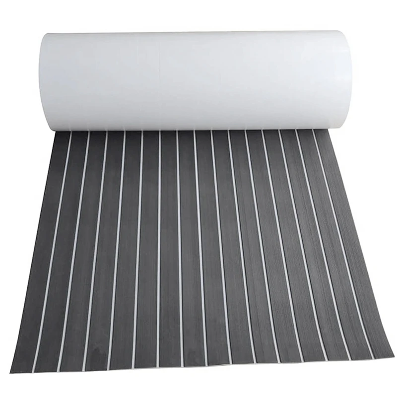 

Self-Adhesive EVA Foam Teak Decking Yacht Marine Flooring Synthetic Boat Floor Mat 2400X450X6mm