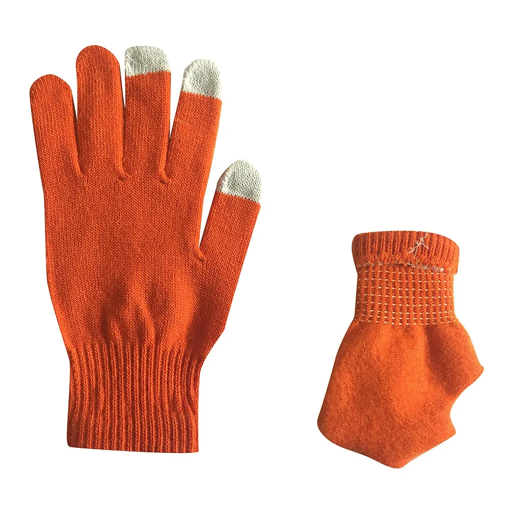 Унисекс зимние кашемировые вязаные силиконовые Нескользящие толстые теплые