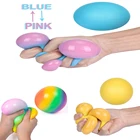 Радуга Цвет против стресса успокаивающий шары-шариков мячи для снятия стресса Давление снятие стресса игрушки для детей и взрослых сенсорные