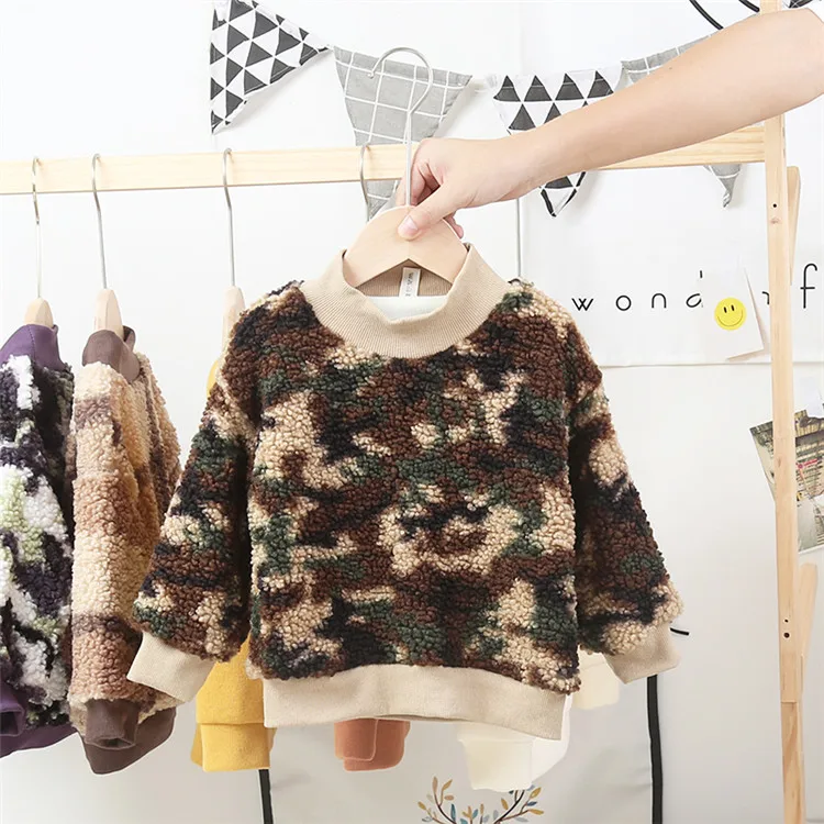 Милый детский топ с рисунком медведя для маленьких мальчиков и девочек блузка