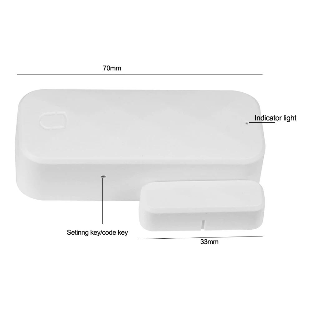 Беспроводной Wi-Fi датчик открытия/закрытия дверей и окон NEOCoolcam Smart Life с поддержкой