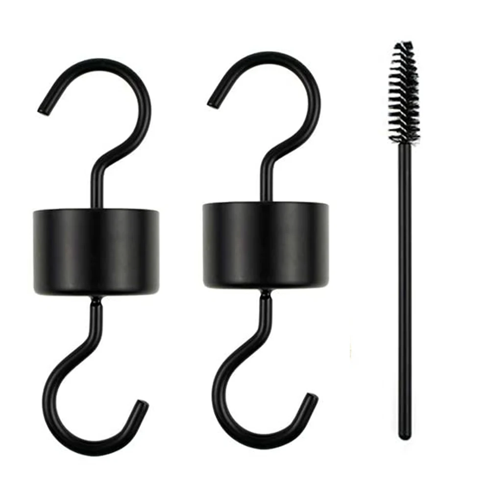 

2 шт., муравьиная защита для кормушек для птиц, антимуравьиный крючок из нержавеющей стали с щеткой, прочный крючок из нержавеющей стали