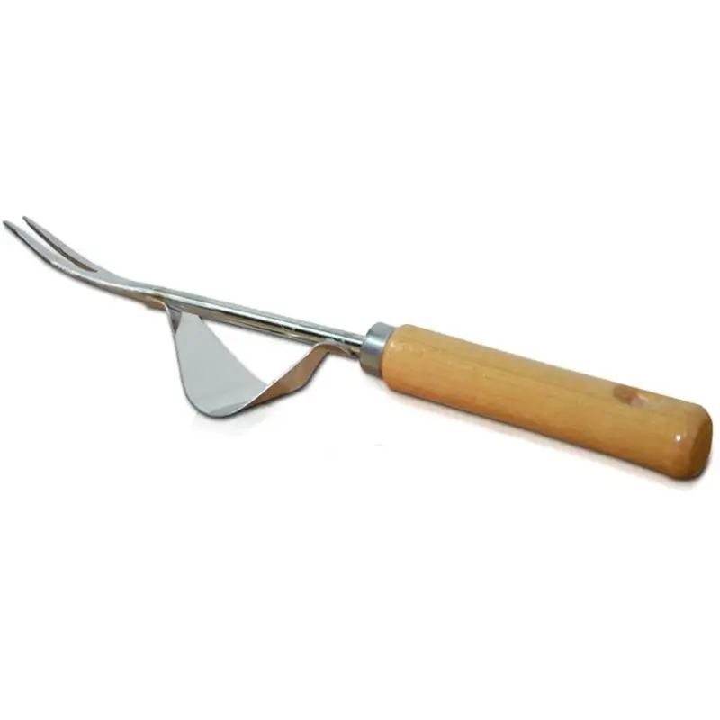 Steel Root Extractor Wooden Hand Weeder Removal Machine Weed Puller Garden Grass Long Handle Tools Removing Tool | Инструменты