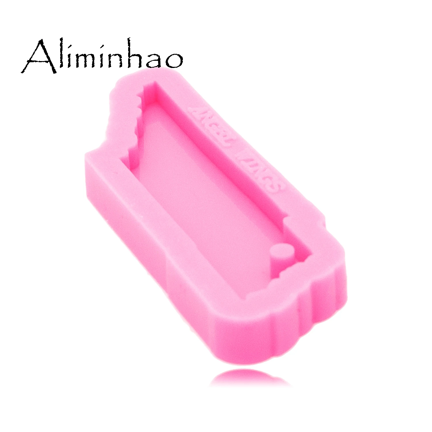 DY0231 Блестящий глянцевый карта штатов США Теннесси Форма силиконовый брелок