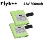 4,8 V 700MAH ni-mh аккумуляторная батарея для Midland BATT6R BATT-6R Аккумулятор для радио аккумуляторная батарея 2 шт