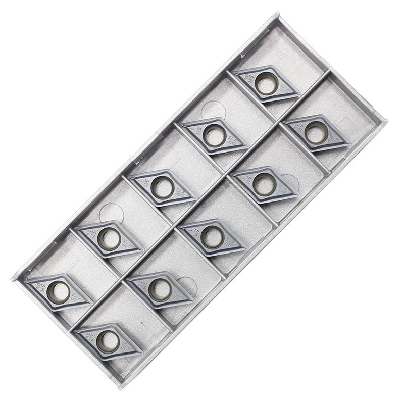 20 шт. DCMT11T304 SM IC907 внутренний токарный инструмент dcmt 11t304 твердосплавные вставки токарный станок резец инструмент токарная вставка