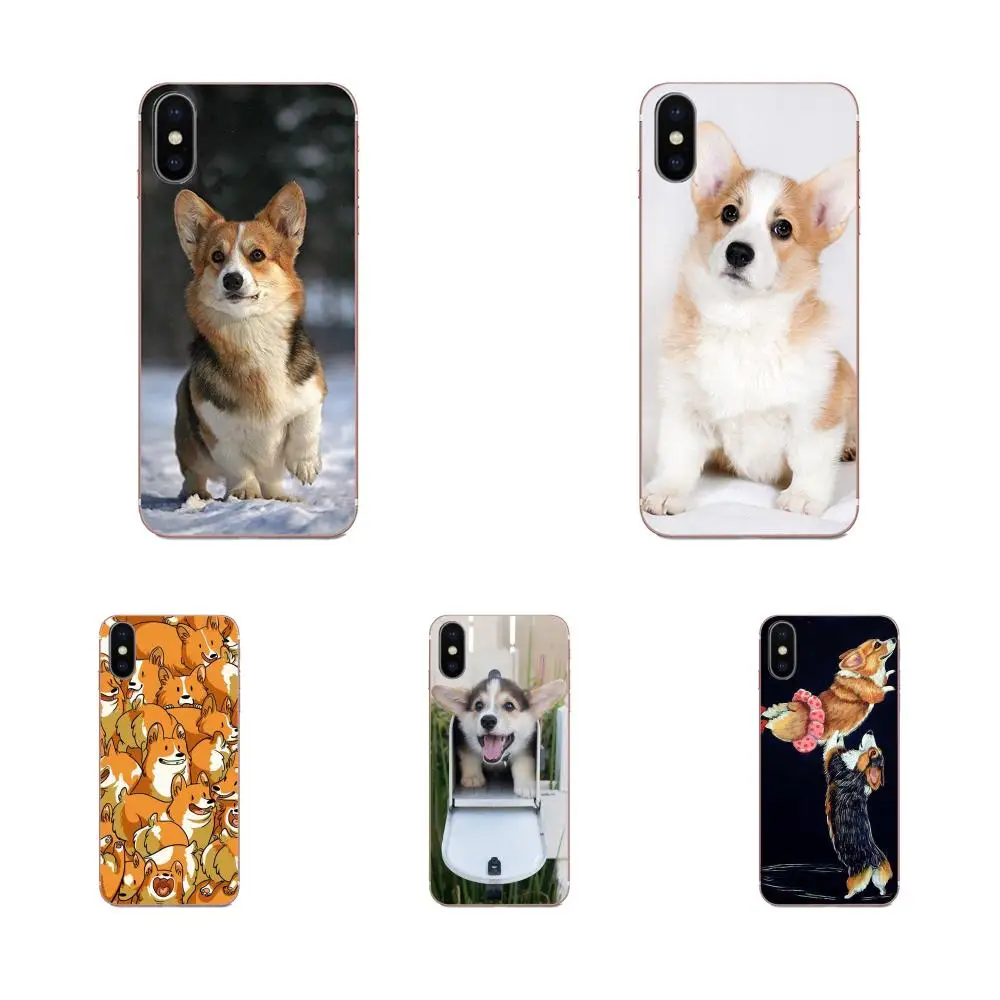 Спальный вельш корги собака щенок для Huawei Честь 4C 5A 5C 5X 6 6A 6X 7 7A 7C 7X 8 8C 8S 9 10 10i 20 20i Lite