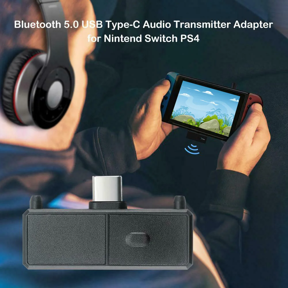 Type-C Wireless Bluetooth Audio Transmitter Adapter Portable for Game Console GK99 | Электроника
