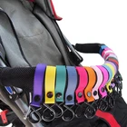 Детская сумка крючки для прогулочных колясок коляска для новорожденного коляска вешалка для автомобиля висячий ремень удобные пластиковые детские коляски аксессуары передвижной крючок