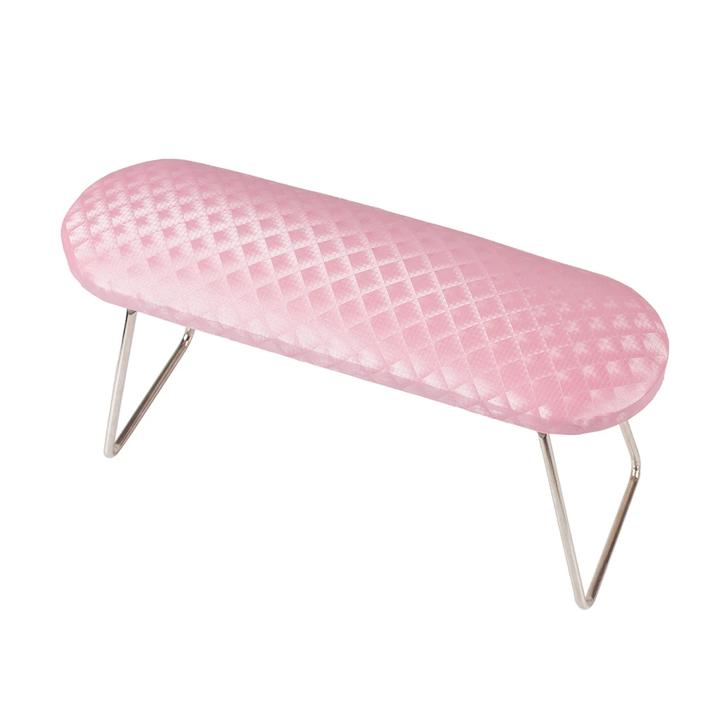 

Nail Art Pillow Leather Arm Rest Cushion Waterproof Wrist Support Hand Holder Pad Soft Washable Pillow Stand for Nail Art Tool