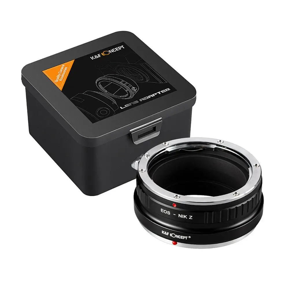Адаптер Ef NIKZ K & F Новый адаптер для Canon EOS EF Крепление объектива к камере Nikon Z6 Z7 Z50