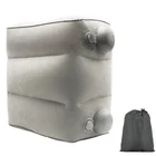 Надувная подушка для путешествий, подставка для ног, регулируемая по высоте опора для ног, детский автомобиль, самолет, кровать для сна, для длительных поездок