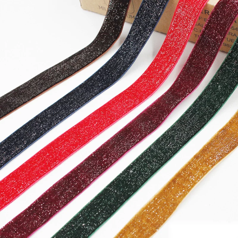 

Бархатная лента, 1 м, украшение для свадебной вечеринки, лента ручной работы для упаковки подарков, Женская рождественская лента