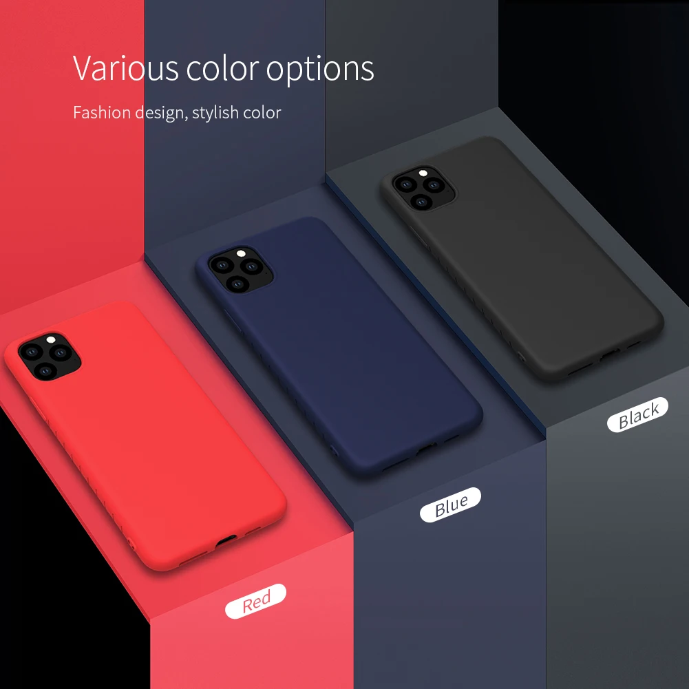 Чехол NILLKIN для iPhone 11 Pro Max прорезиненный ТПУ нетоксичный ударопрочный