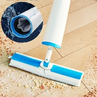 squeeze mop self cleaning free hand washing flat mops household cleaning balai office wooden floor twist self wring mopping