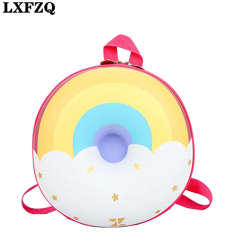 Школьный ранец для девочек LXFZQ, 3D рюкзак из ЭВА, Детская сумка