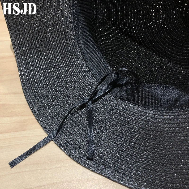 Шляпа Соломенная женская солнцезащитная с буквой M защитой от ультрафиолетовых