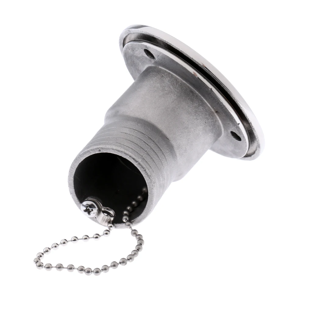 

Boat Deck Fill Filler -1 1/2" Hose- Fuel Gas Engine Parts Stainless