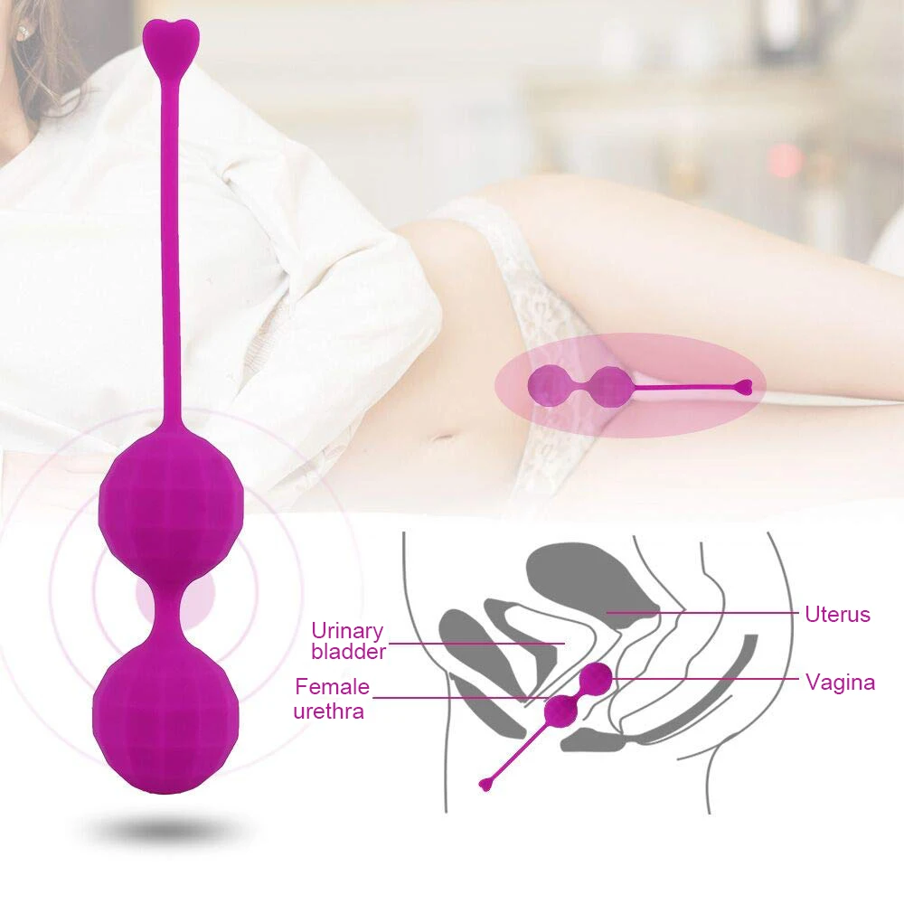 Безопасные Силиконовые Шарики Кегеля тренажер для укрепления влагалища