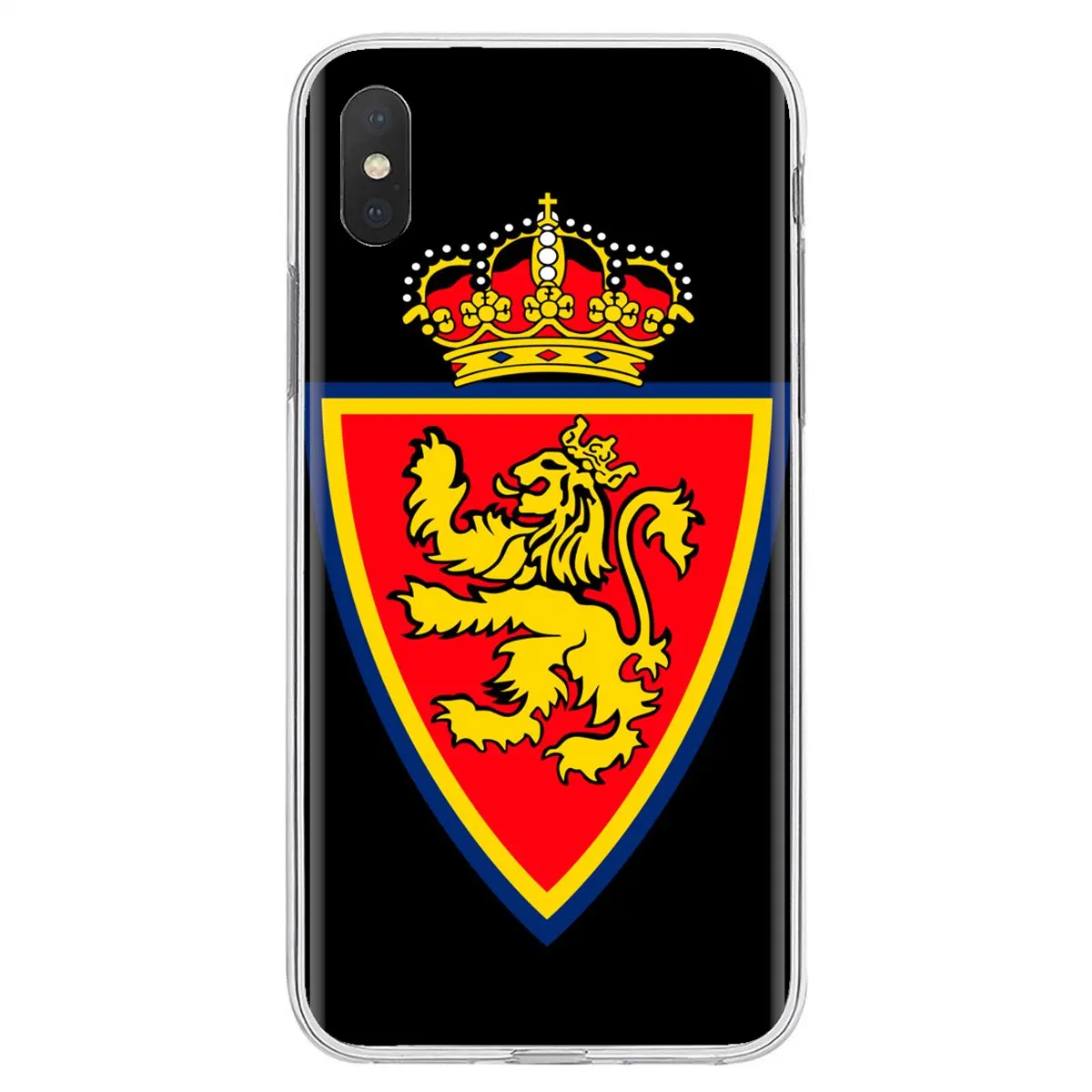 Для Xiaomi mi a1 A2 A3 5X6X8 9t Lite SE Pro Max x 1 2 3 2S Real saragoza FC team Soccer логотип роскошный силиконовый