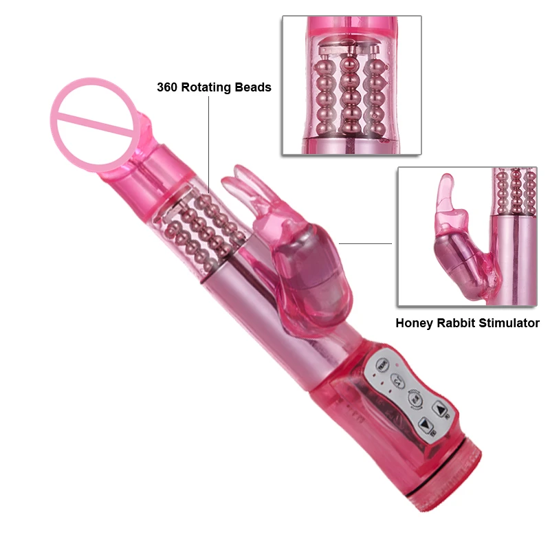 Беспроводной G Spot фаллоимитатор Кролик Вибраторы двойная вибрация USB