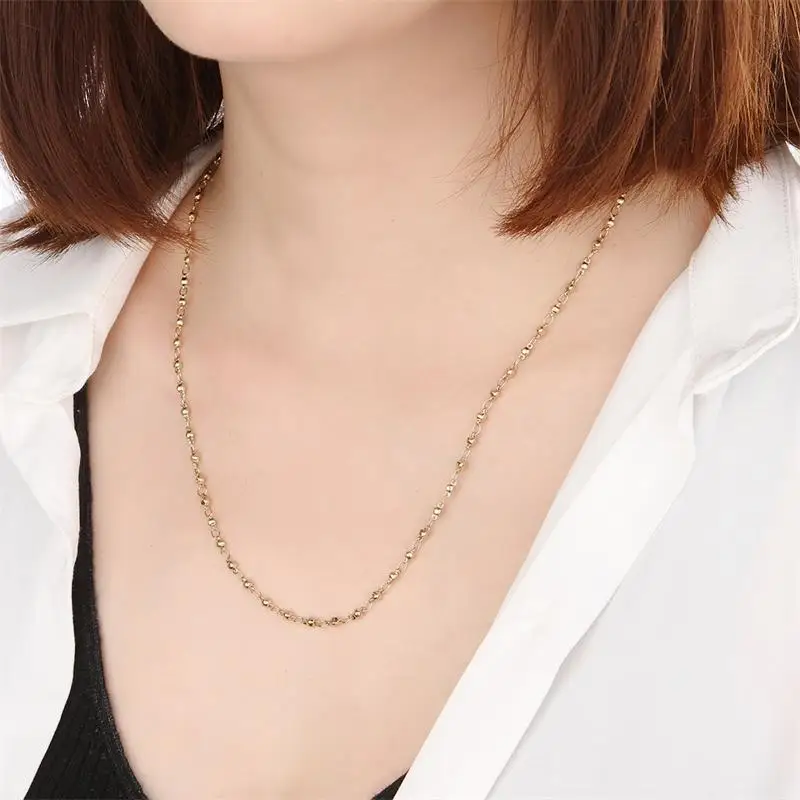 Колье и серьги женские с жемчужной цепочкой в Корейском стиле | Украшения