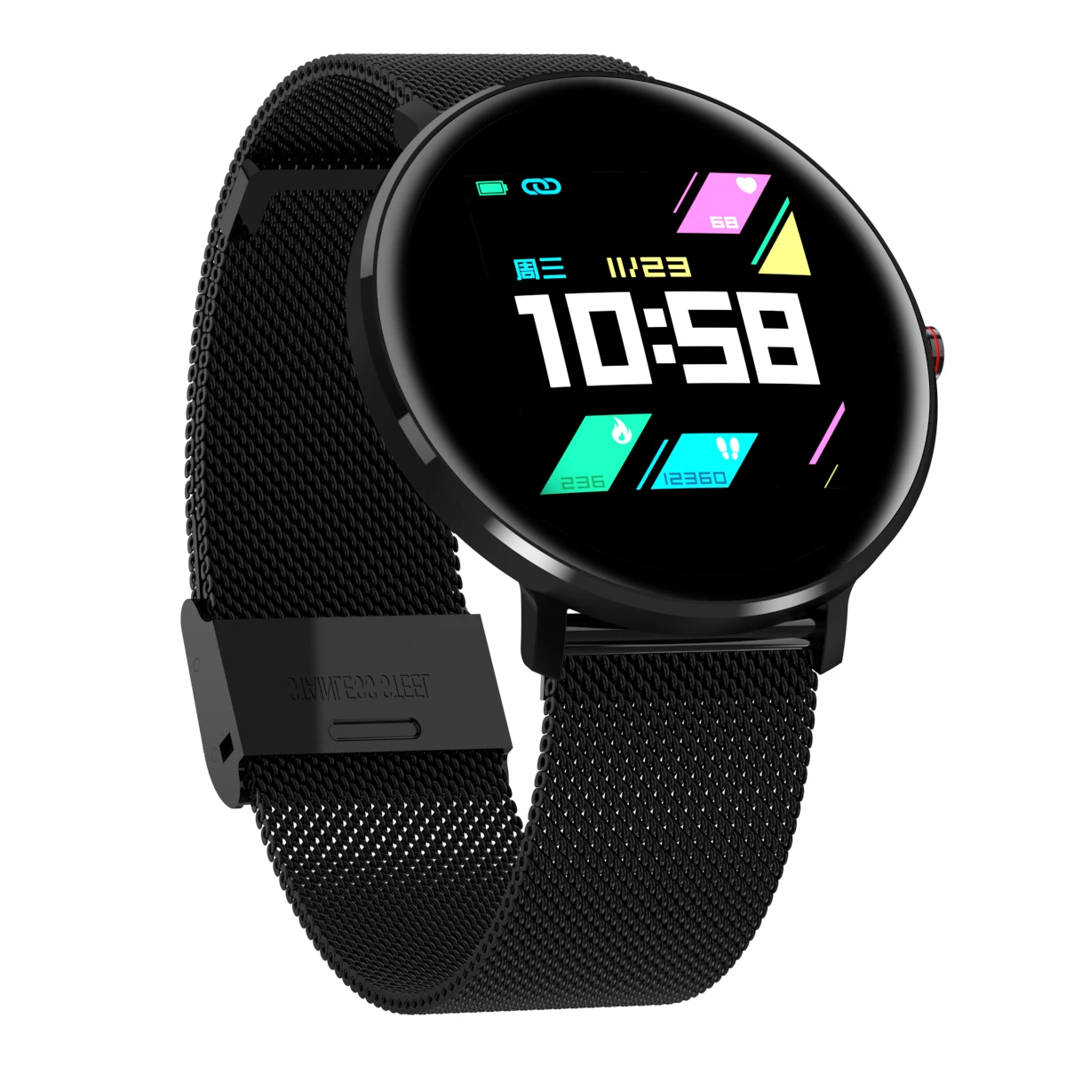 Micowear L10 Смарт часы IP68 Водонепроницаемый пульсометр кровяного давления оксиметр