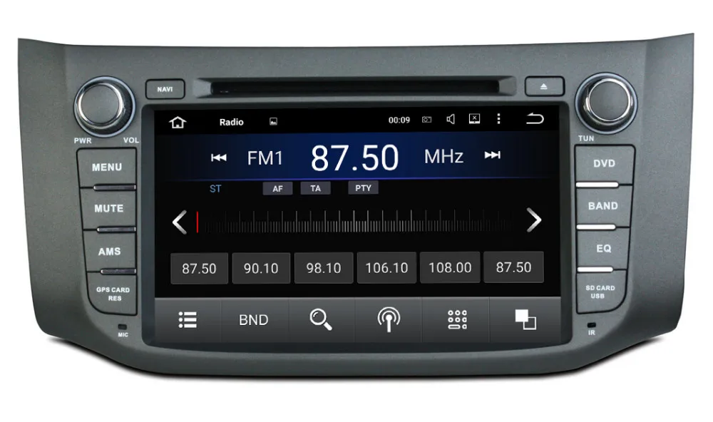 Автомобильная Мультимедийная система для NISSAN SYLPHY 2012/Sentra/Pulsar/Bluebird Sylphy 9 дюймов с GPS