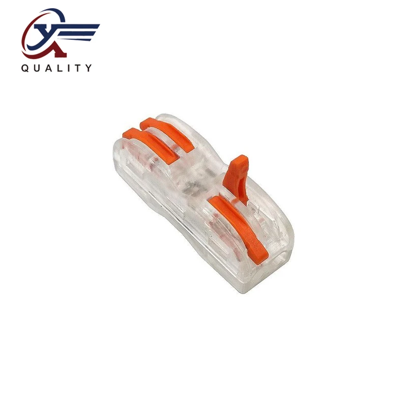 

30/50/100PCS Pin-222 Electrical Wiring Terminal Household Wire Connectors Fast Terminals For Connection Of Wires Lamps SPL-2T