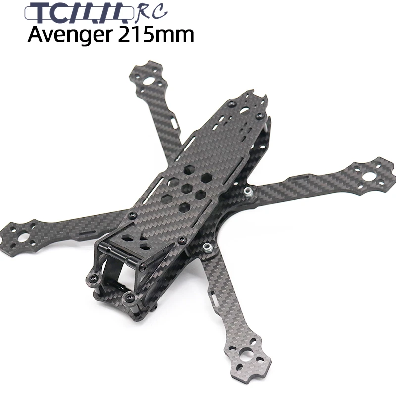 TCMMRC FPV комплект рамы Avenger 215 колесная база 220 мм 4 рукоятка из углеродного волокна