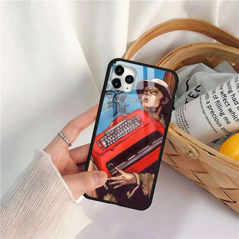 

Fear and Loathing in Las Vegas Phone Case Tempered glass For iphone 11 12 PRO MAX X XS XR 5C 6 6S 7 8 plus