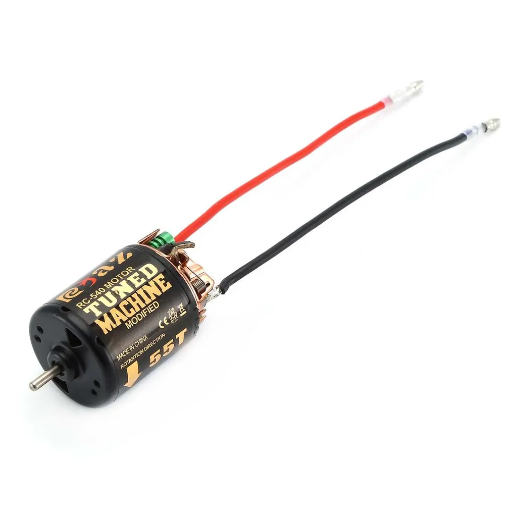 Двигатель с щеткой RC 540 35T 45T 55T контроллер скорости 320 водонепроницаемый ESC для