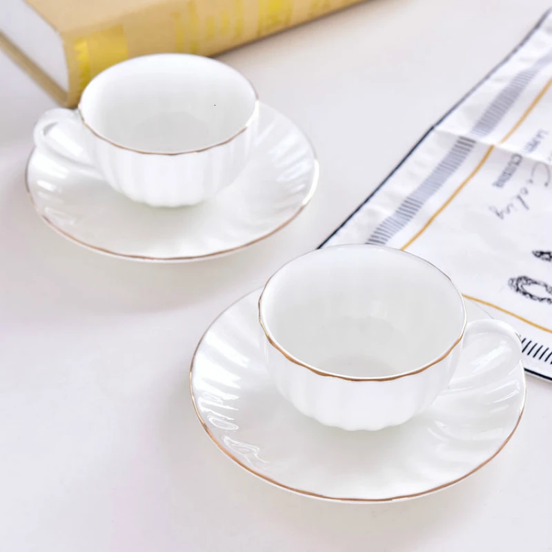 Пномпень Тыква кофейная чашка блюдца европейская керамика для офиса отдыха