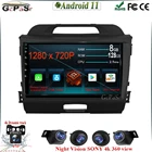 Автомобильный мультимедийный плеер, 9 дюймов, Android 11, для KIA Sportage 3 4 2010 2011 2012 2013-2016, радио, GPS-навигация, Wi-Fi, Bluetooth