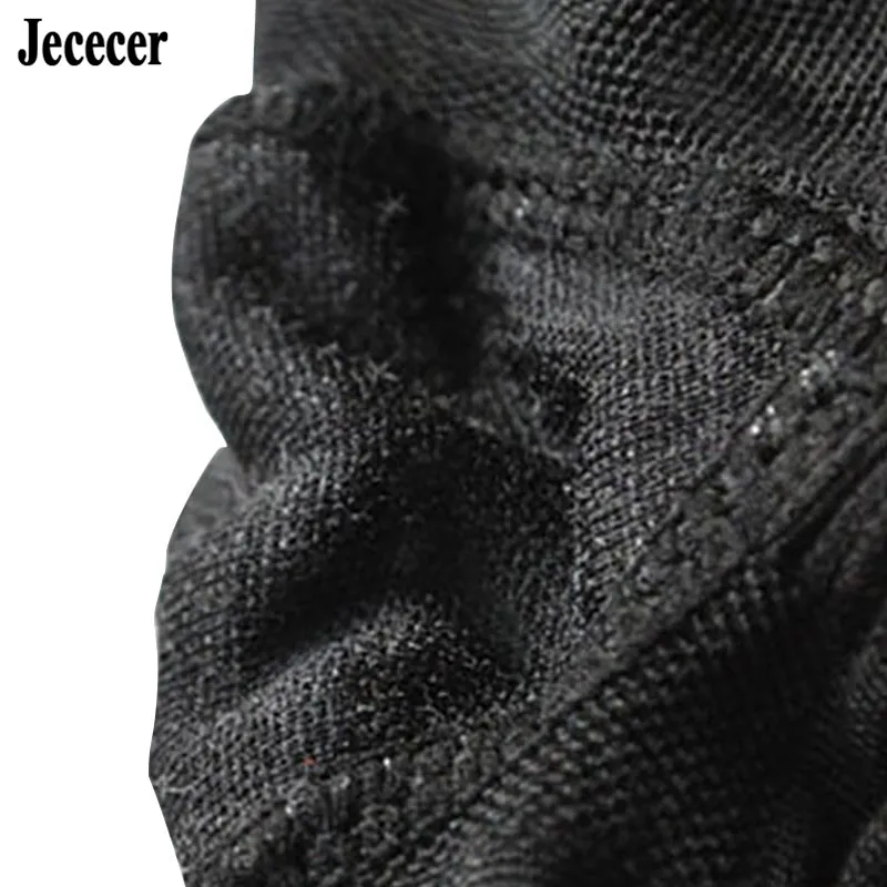 

Jececer Ankle Length Bottoming Legging High Elastic Compression Pants Body Lifting Shapewear Control Pants