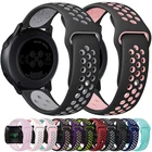 Ремешок для Samsung Galaxy watch 4 Classic 3 Active 2, браслет для Huawei watch GT2, 20 мм 22 мм 40 мм44 мм 4146 мм42 мм