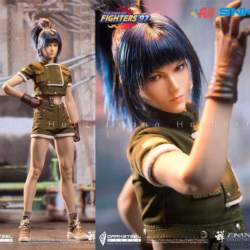 

DarkSteel Toys×ZenPunk 1/6 Leona Figure Model 12'' Full Set Female Soldier Action Doll Toy In Stock