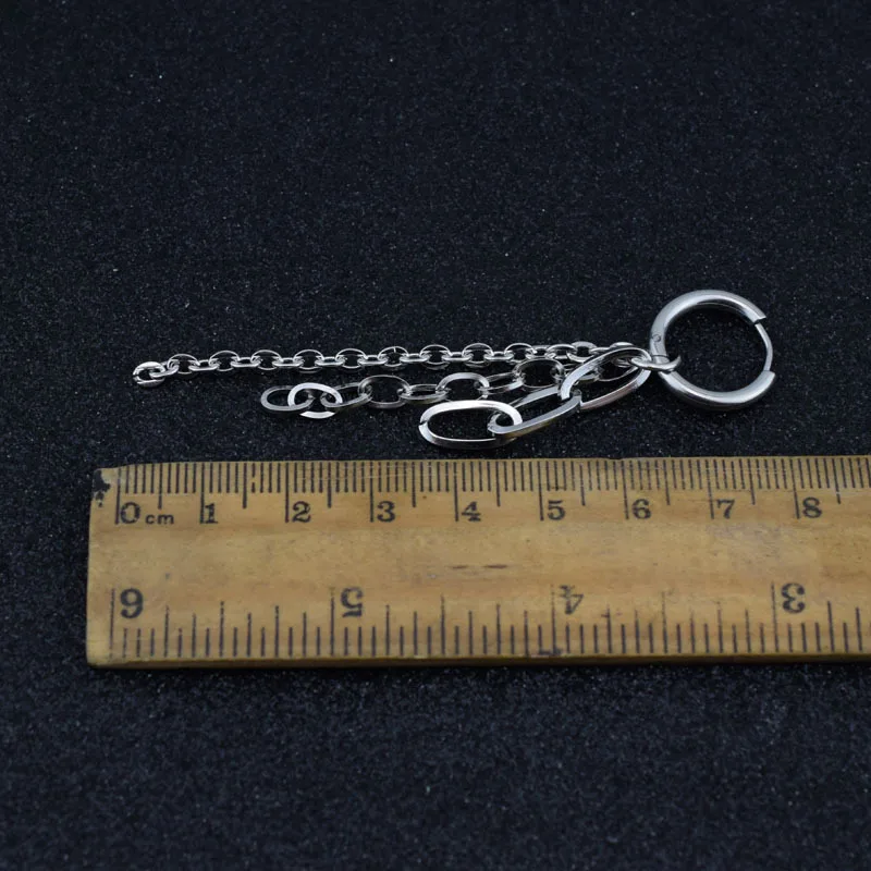 Idol корейские серьги-гвоздики из нержавеющей стали для мальчиков KPOP DNA Ear Clip