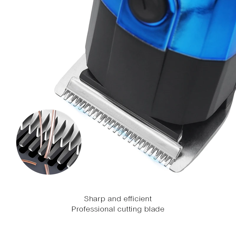 Kemei перезаряжаемый триммер для волос Многофункциональный 6 в 1 машинка стрижки