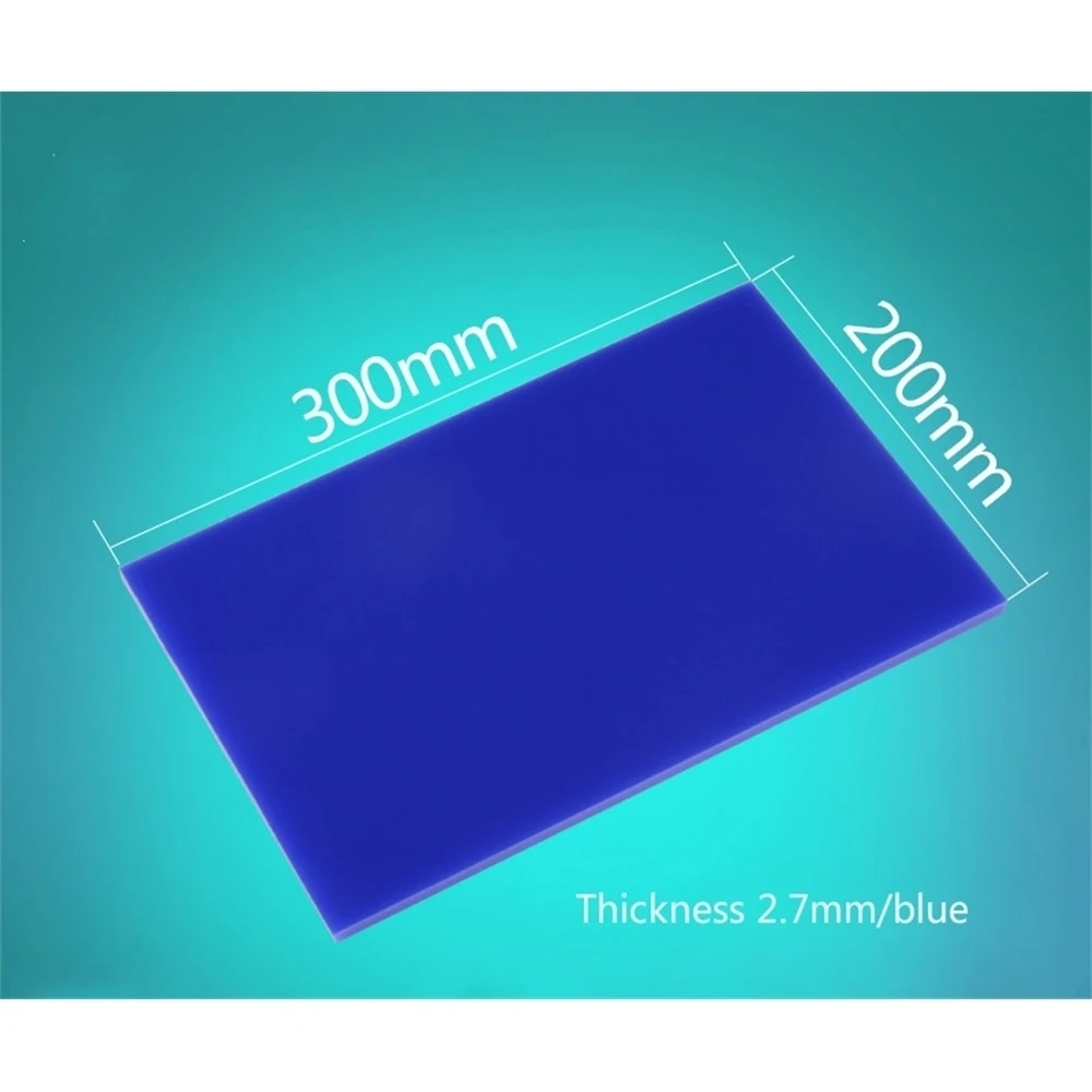 

3mm Translucence Acrylic (PMMA) Plexiglass Tinted Sheets Oргстекло Plate Colorful Cast For Signs DIY Display Projects Craft