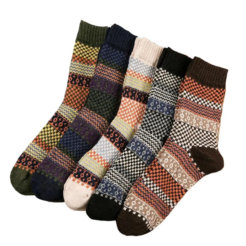 5 пар/лот для мужчин высокого качества в стиле ретро Национальный платье