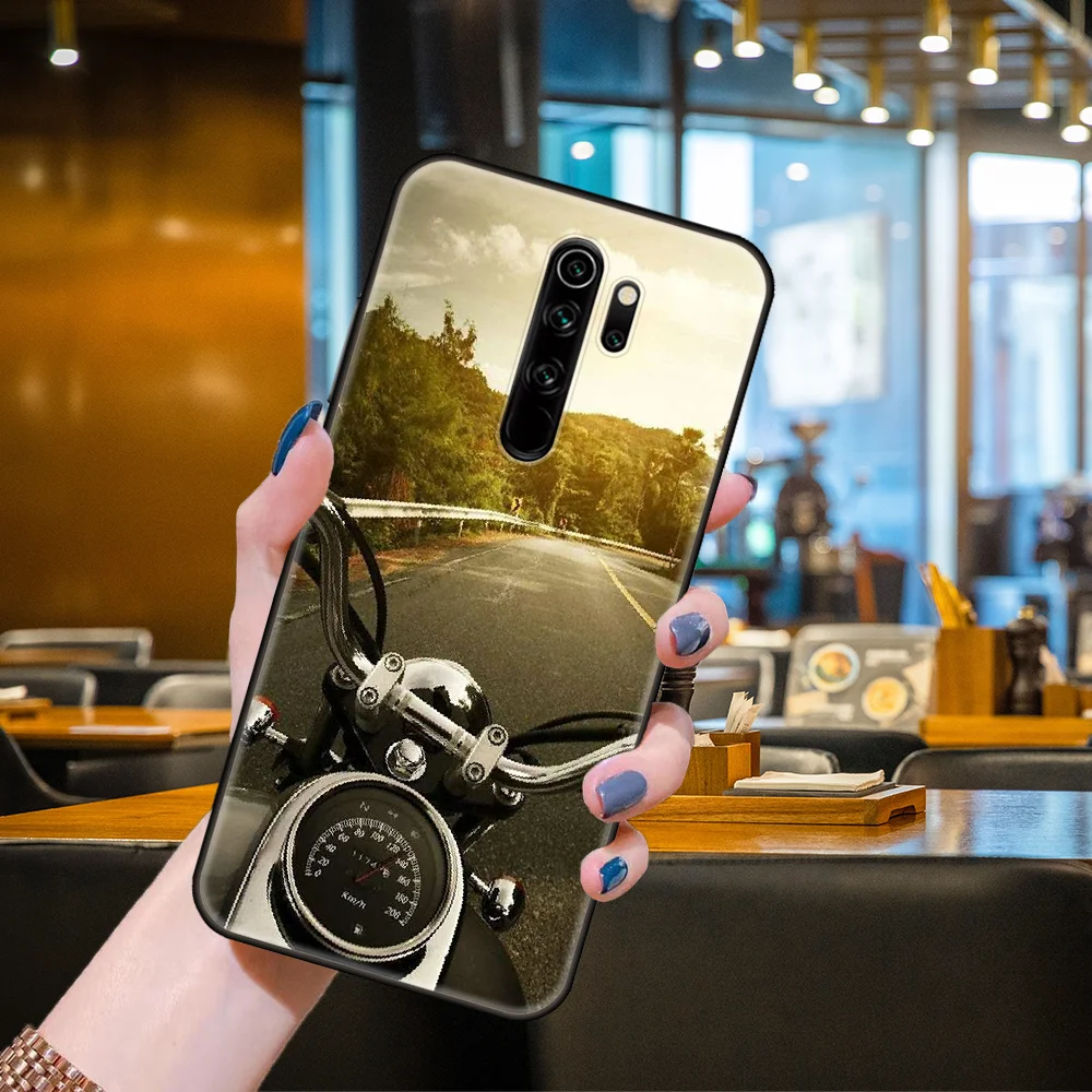 Чехол-накладка для Xiaomi Redmi 7 7A 8 8A Note 8T 9 Pro 4 5 9S черный | Мобильные телефоны и