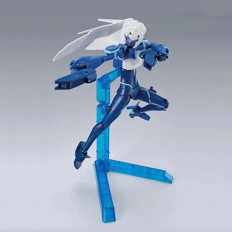 

Bandai Gundam Model Kit HGBD 1/144 mobile doll may the gundam base color anime figure model action toy figure toys for children