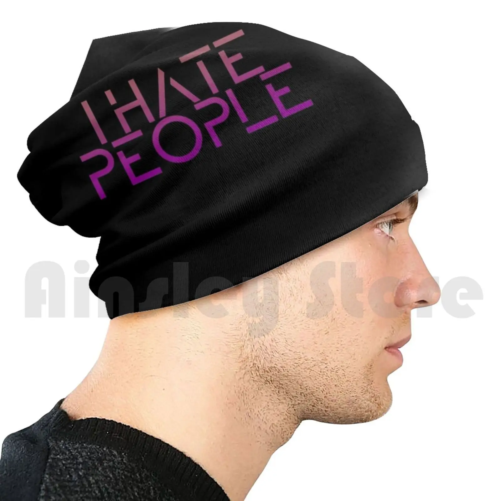 

I Hate People забавные шапки с цитатами пуловер Кепка удобный Unny I Hate People Кемпинг Tumblr