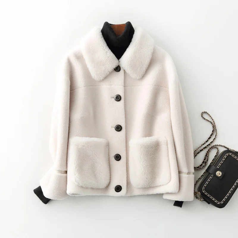 Fitaylor зимняя верхняя одежда из искусственного меха Женская Толстая теплая