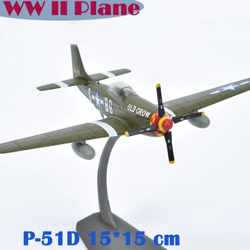 Модель Военного Истребителя 1/72 WW 2 P 51D США Тихоокеанская война Литые пластиковые