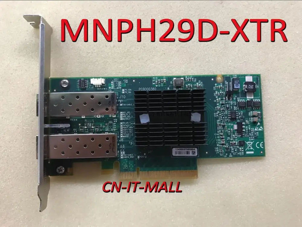 518001-001 Mellanox MNPH29D-XTR MCX312 MCX311A-XCAT Card, Pulled