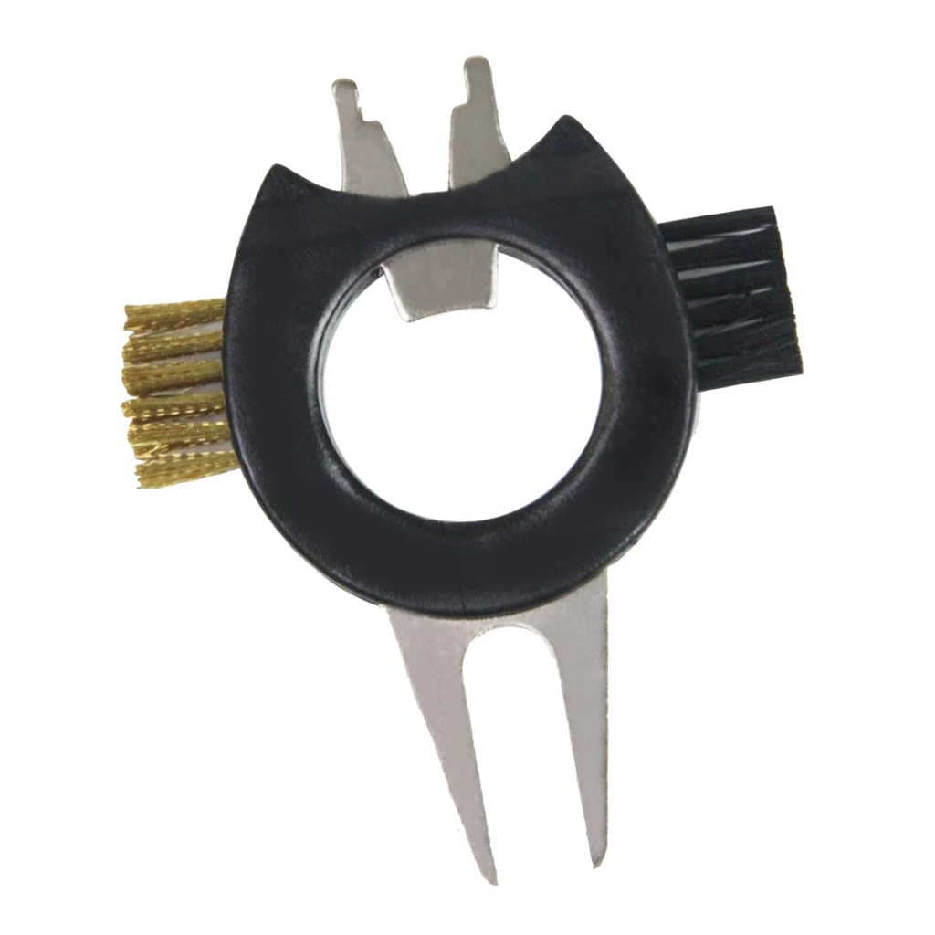 Профессиональный 4 в 1 для игры гольф набор кистей и клуб ПАЗ очиститель